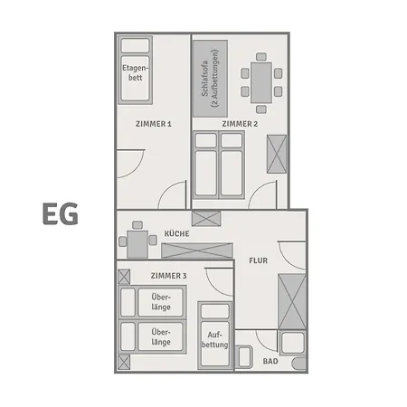 شقة Koernermuehle *